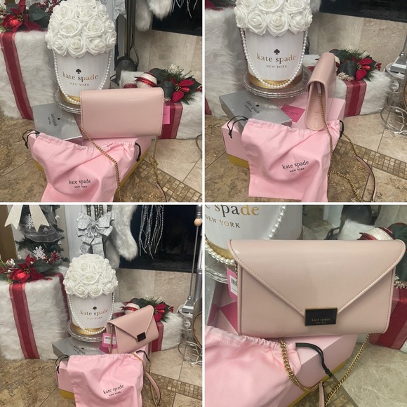 Kate Spade Anna Medium Envelope Clutch Crossbody - Picture 12 of 16